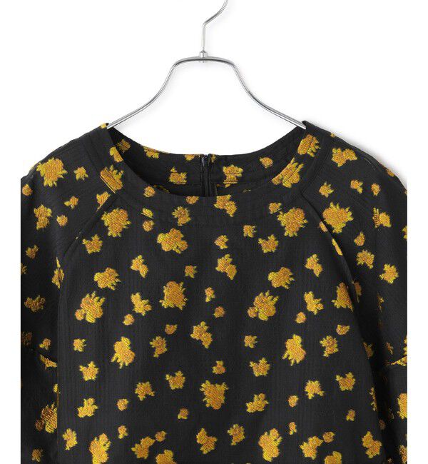 ADAM ET ROPE'「コクーンスリーブペプラムトップス」|シャツ・ブラウス|