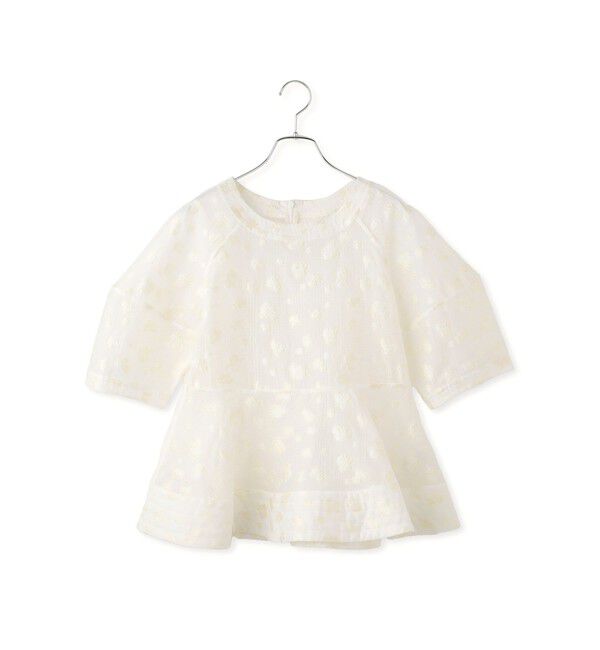 ADAM ET ROPE'「コクーンスリーブペプラムトップス」|シャツ・ブラウス|