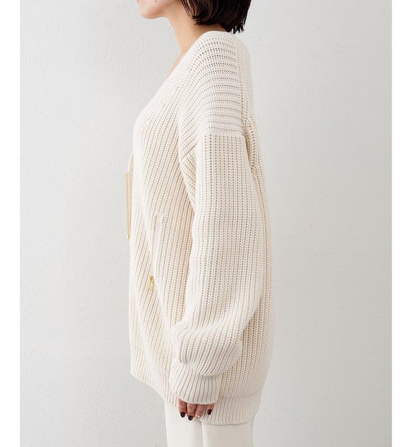 GEMINI「【GEMINI】片畔カーディガン」|ニット・セーター|