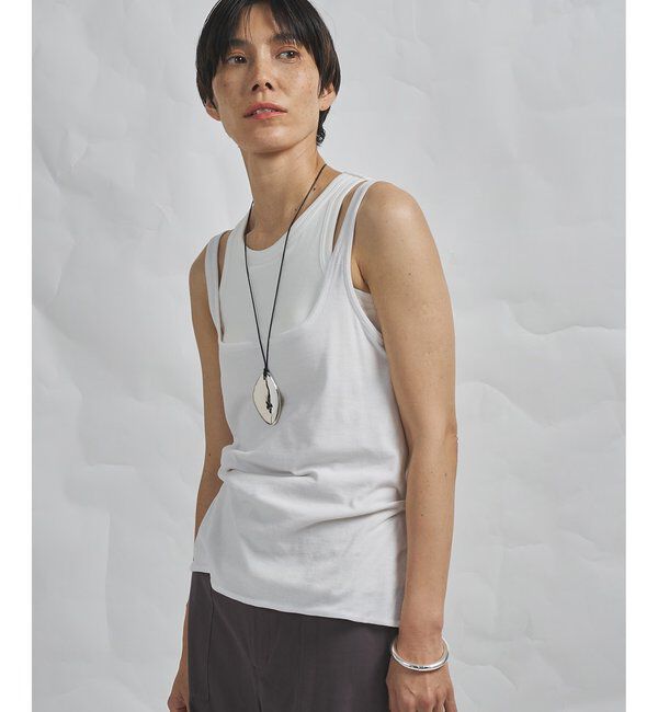 GEMINI「【GEMINI】マルチwayノースリーブカットソー」|Tシャツ・カットソー|