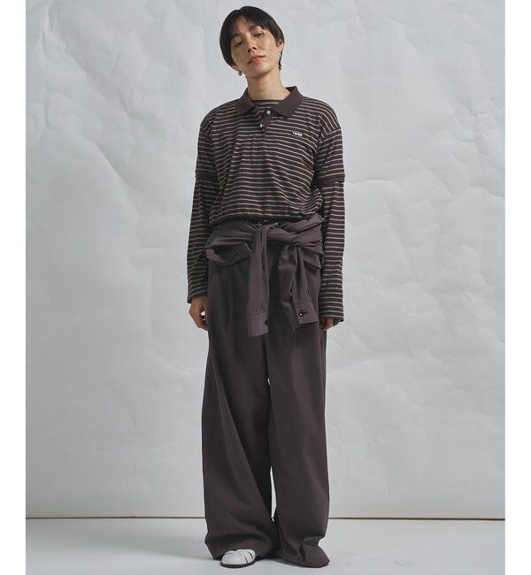 GEMINI「【GEMINI】ボーダーポロカットソー」|Tシャツ・カットソー|