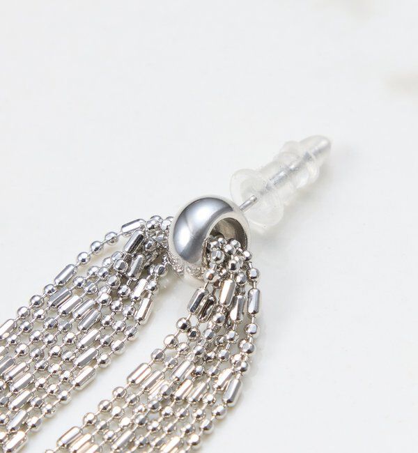  「【PAPILLONNER/パピヨネ】フリンジピアス」|リング|