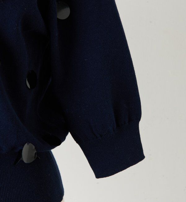  「	【CEPIE./セピエ】スパンコールカーディガン」|ニット・セーター|