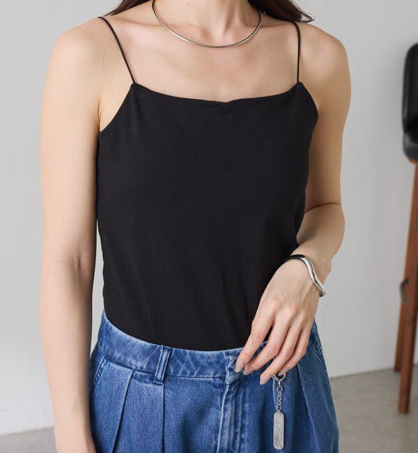  「カップ付きキャミソール」|Tシャツ・カットソー|