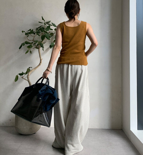  「スクエアニットタンク」|ニット・セーター|