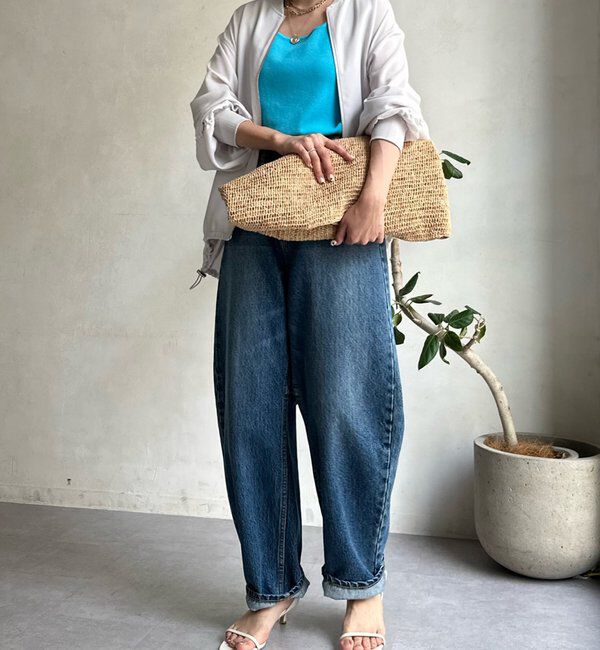  「スクエアニットタンク」|ニット・セーター|