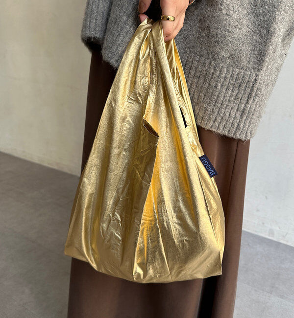  「【BAGGU/バグゥ】24HO BABY BAGGU メタリック」|トートバッグ|