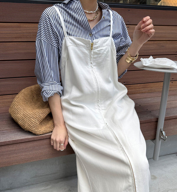  「リヨセルデニムジャンスカ」|ワンピース|