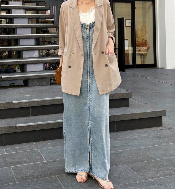  「リヨセルデニムジャンスカ」|ワンピース|