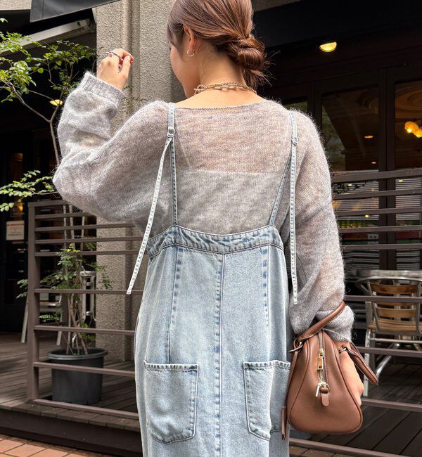  「リヨセルデニムジャンスカ」|ワンピース|