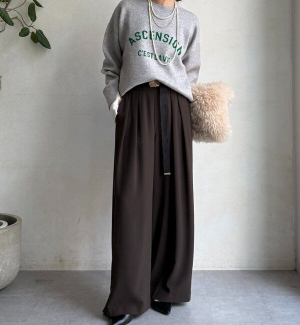  「【WEB限定】ASCENSIONロゴニットトップス」|ニット・セーター|