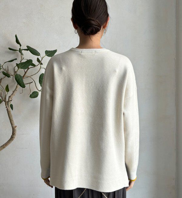  「【WEB限定】ダブルジャガードロゴニット」|ニット・セーター|