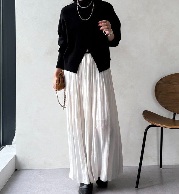  「【WEB限定】クロップド2WAYニット」|ニット・セーター|