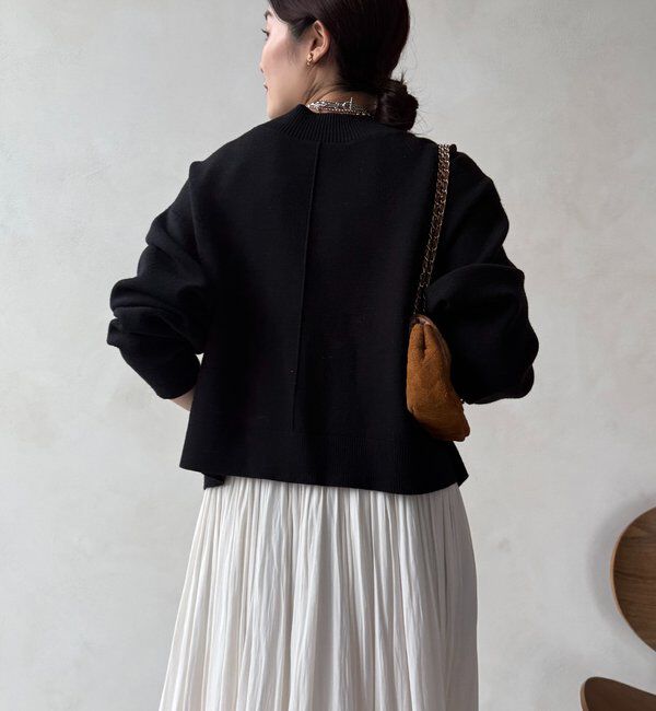  「【WEB限定】クロップド2WAYニット」|ニット・セーター|