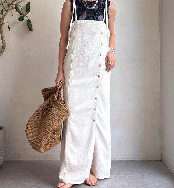  「フロントボタンジャンスカ」|ワンピース|