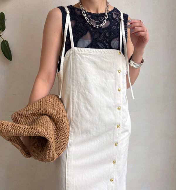  「フロントボタンジャンスカ」|ワンピース|