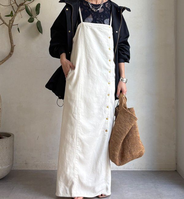  「フロントボタンジャンスカ」|ワンピース|