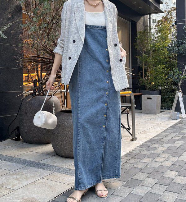  「フロントボタンジャンスカ」|ワンピース|