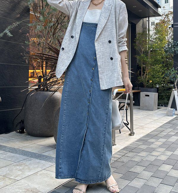  「フロントボタンジャンスカ」|ワンピース|