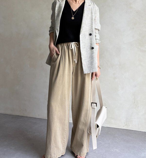  「前後2WAYラメニットタンク」|ニット・セーター|