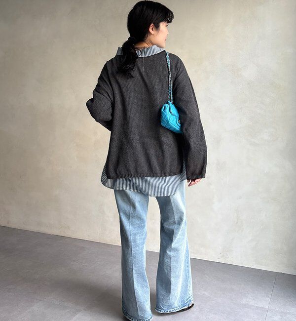  「ペーパーヤーンプルオーバー」|ニット・セーター|