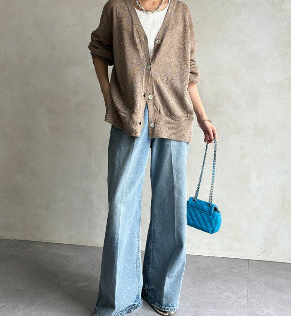  「ヘンリーネック前後2WAYニットタンク」|ニット・セーター|