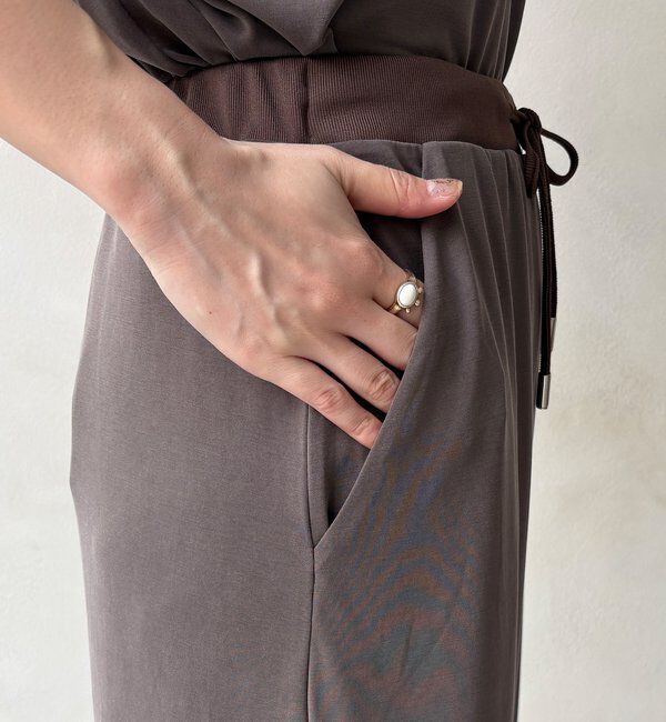  「【セットアップ可能】ソフトIラインスカート」|スカート|