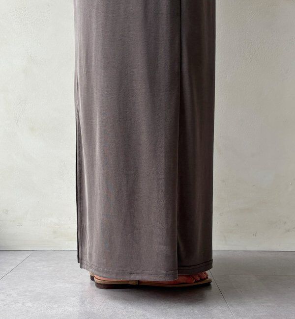  「【セットアップ可能】ソフトIラインスカート」|スカート|