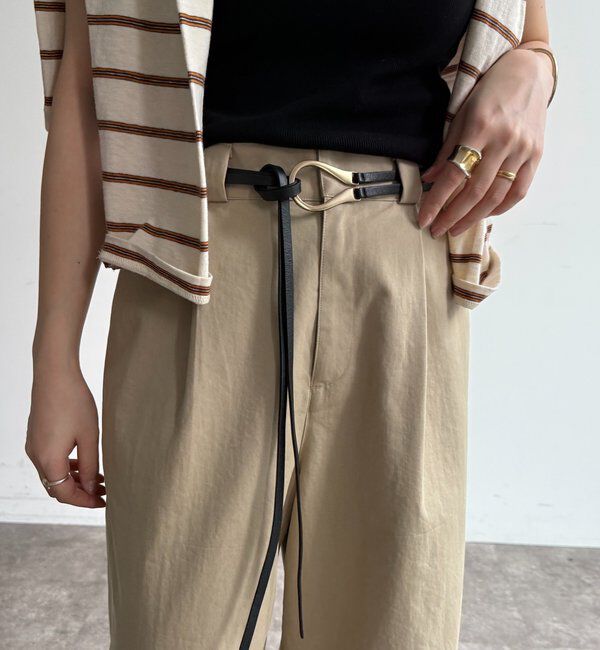  「Uバックルコードベルト」|ベルト|