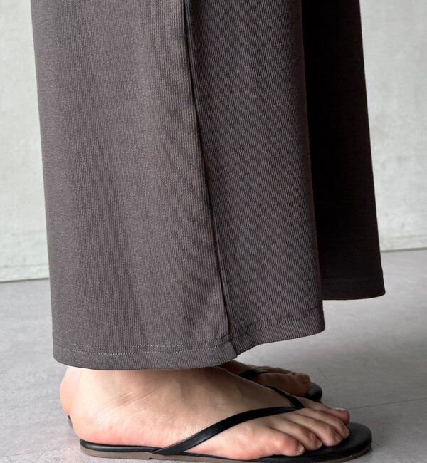  「【WEB限定】テレコヘンリーネックワンピース」|ワンピース|