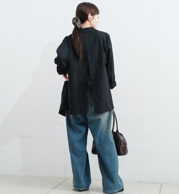  「【4色展開/裏地なし】バックスリットジャケット」|その他|