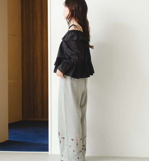  「バタフライフリルブラウス」|シャツ・ブラウス|