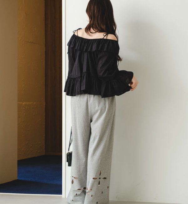  「バタフライフリルブラウス」|シャツ・ブラウス|