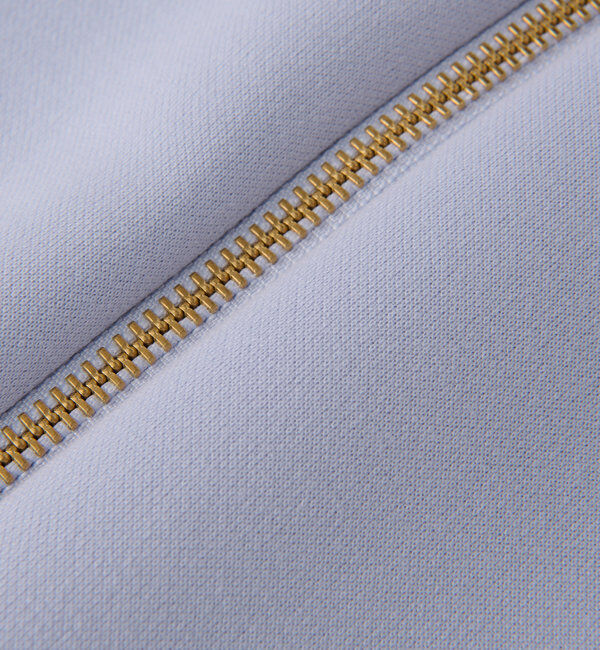  「【WEB限定/キレイめ上品】スポンジダンボールZIPパーカーカットソー」|パーカー|