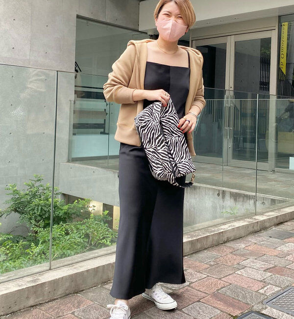  「【WEB限定/キレイめ上品】スポンジダンボールZIPパーカーカットソー」|パーカー|