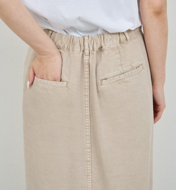  「【セットアップ対応】リヨセルスリットスカート」|スカート|