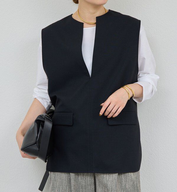  「【セットアップ対応】スキッパージレ」|シャツ・ブラウス|