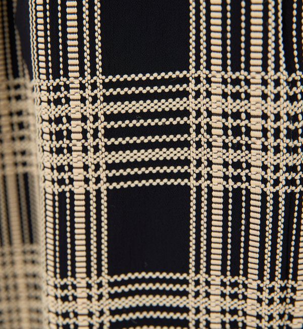  「ステッチチェックパンツ」|チノ|