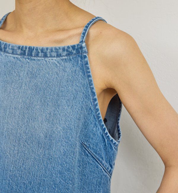  「【PEAS】デニムキャミブラウス」|シャツ・ブラウス|