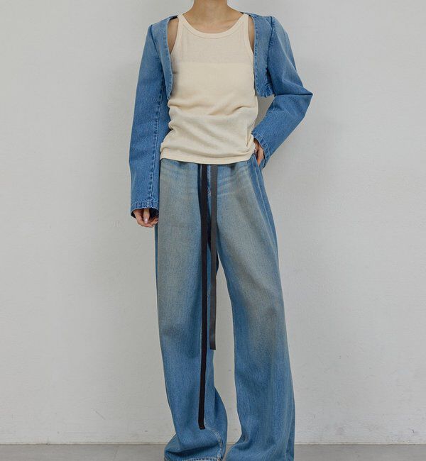  「【PEAS】カバーテレコタンク」|Tシャツ・カットソー|