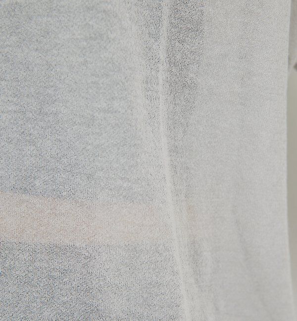  「コットンシアーニット」|ニット・セーター|