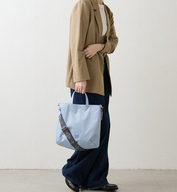  「《WEB限定》スリム2WAYトートバッグ <クラウズナイロン>」|トートバッグ|