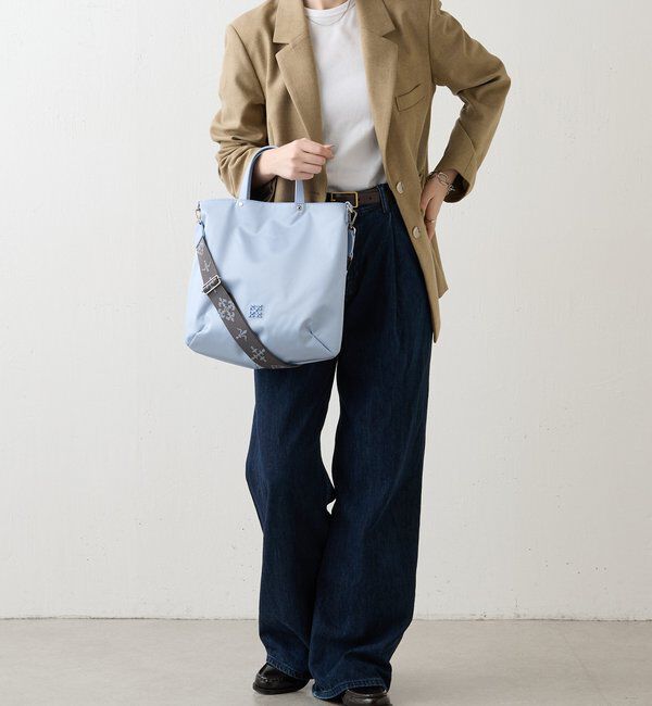  「《WEB限定》スリム2WAYトートバッグ <クラウズナイロン>」|トートバッグ|