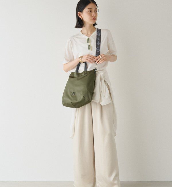  「《WEB限定》スリム2WAYトートバッグ <クラウズナイロン>」|トートバッグ|