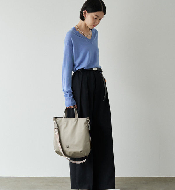  「《WEB限定》スリム2WAYトートバッグ <クラウズナイロン>」|トートバッグ|