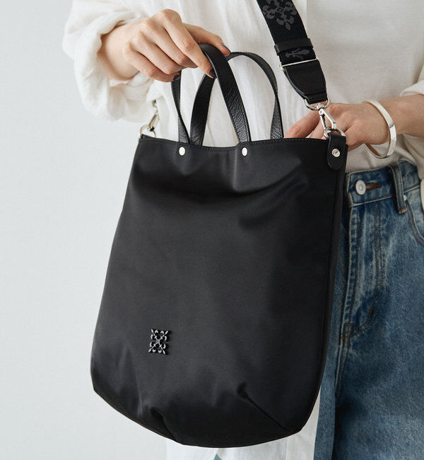  「《WEB限定》スリム2WAYトートバッグ <クラウズナイロン>」|トートバッグ|