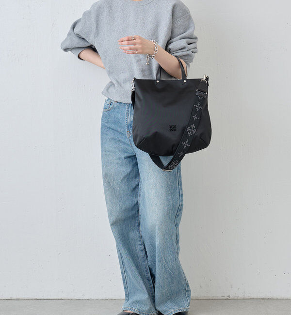  「《WEB限定》スリム2WAYトートバッグ <クラウズナイロン>」|トートバッグ|