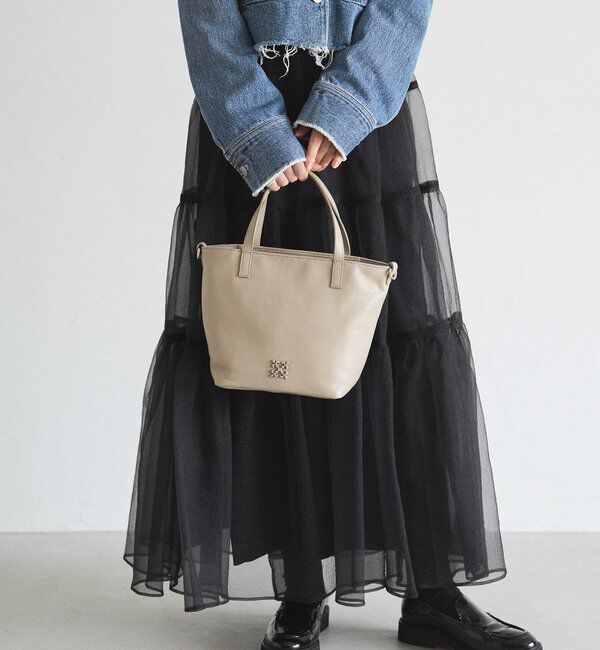  「レザー2WAYミニトートバッグ」|トートバッグ|