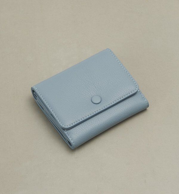  「シンプルプラスミニウォレット」|財布|スカイブルー