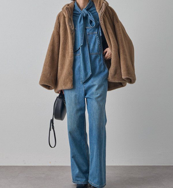  「デニムボウタイブラウス」|シャツ・ブラウス|